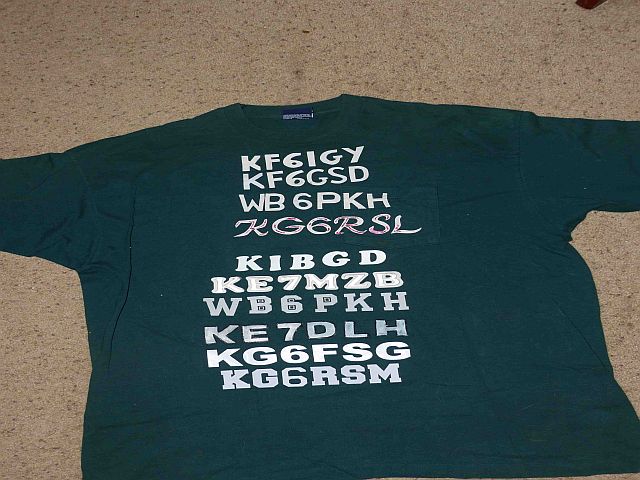 Green Shirt Back